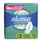 Always Ultra Thin Pads with Wings, Size 2, Long, Super Absorbent, PK96 97020 - alternate 1